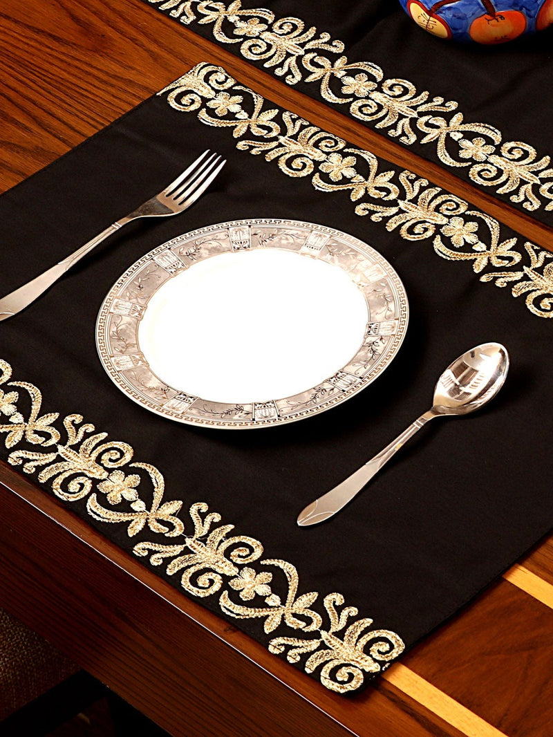 Embroidered Table Runner & Placemats